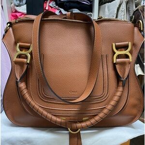 Chloe Medium Marcie leather bag- used once or twice- like new!!